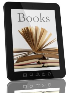 Books on Generic Tablet Computer - Digital Library Concept