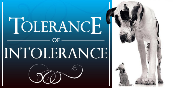 The Tolerance of Intolerance