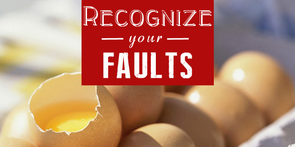 Recognize Your Faults